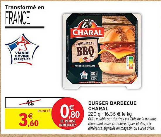 BURGER BARBECUE CHARAL