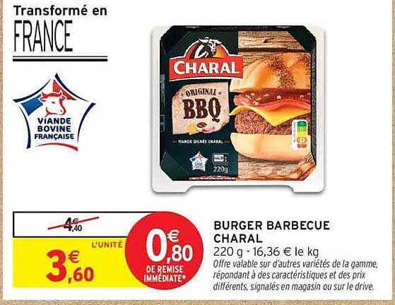 BURGER BARBECUE CHARAL