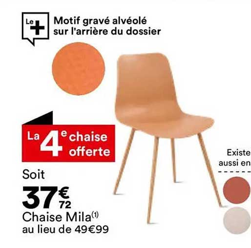 Chaise Mila