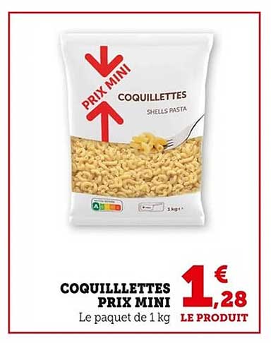 COQUILLETTES PRIX MINI