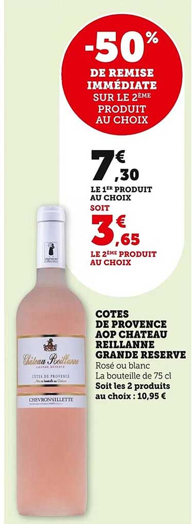 Côtes de Provence AOP Château Reillanne Grande Réserve
