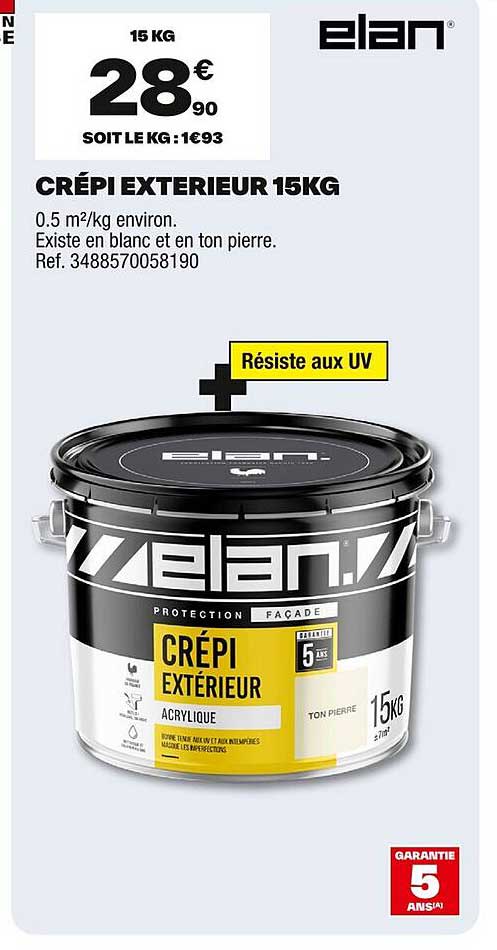 CRÉPI EXTERIEUR 15KG