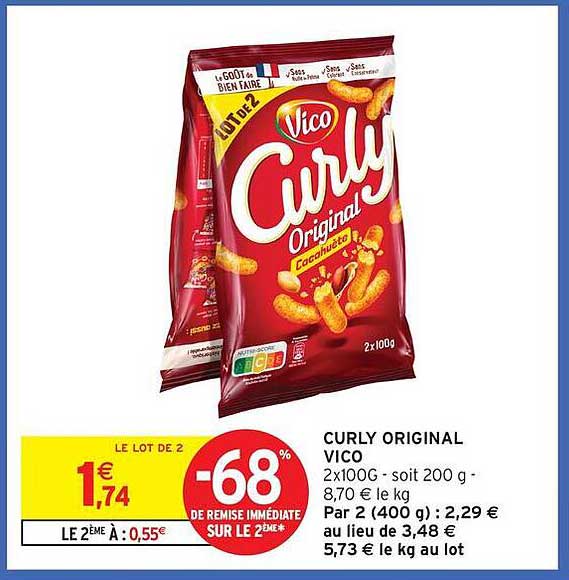 CURLY ORIGINAL VICO