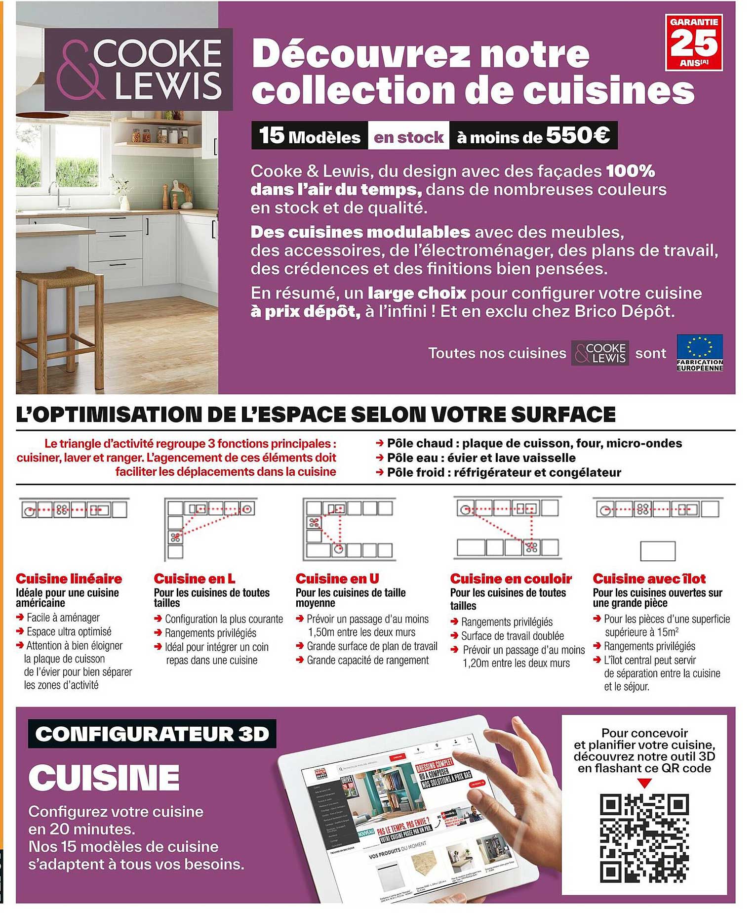 Découvrez notre collection de cuisines
