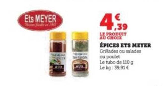 ÉPICES ETS MEYER