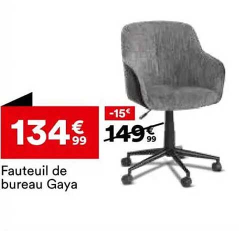 Fauteuil de bureau Gaya