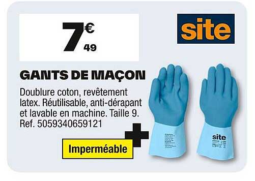 GANTS DE MAÇON