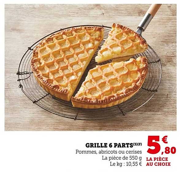 GRILLE 6 PARTS(3)(F)