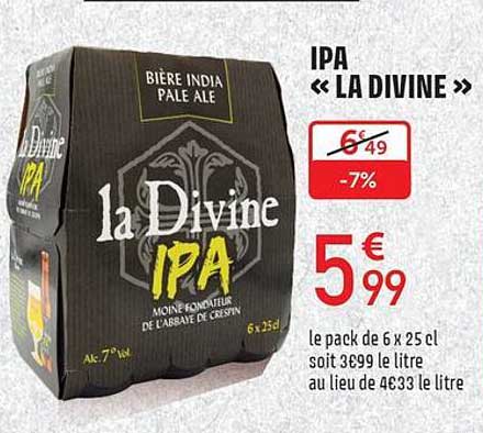 IPA « LA DIVINE »
