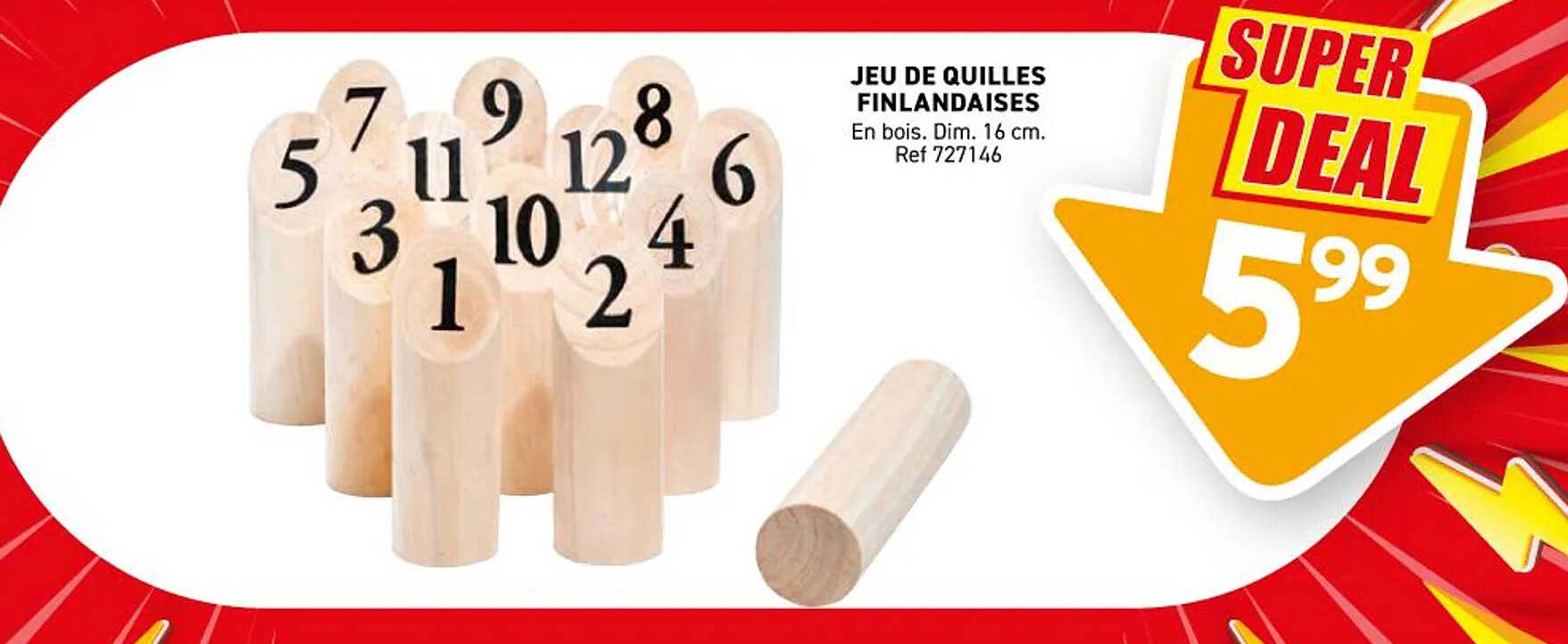 JEU DE QUILLES FINLANDAISES