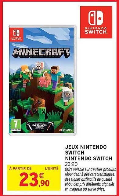 JEUX NINTENDO SWITCH