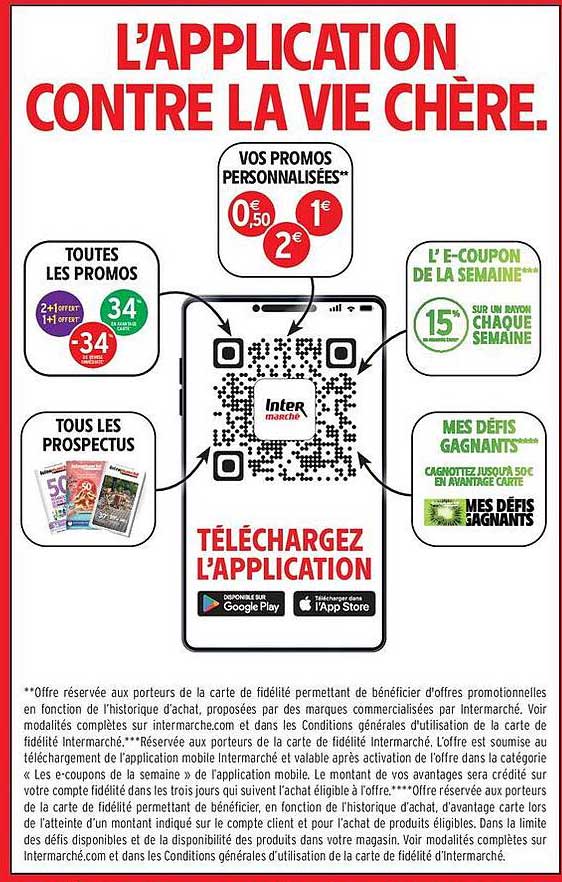 L’APPLICATION CONTRE LA VIE CHÈRE.