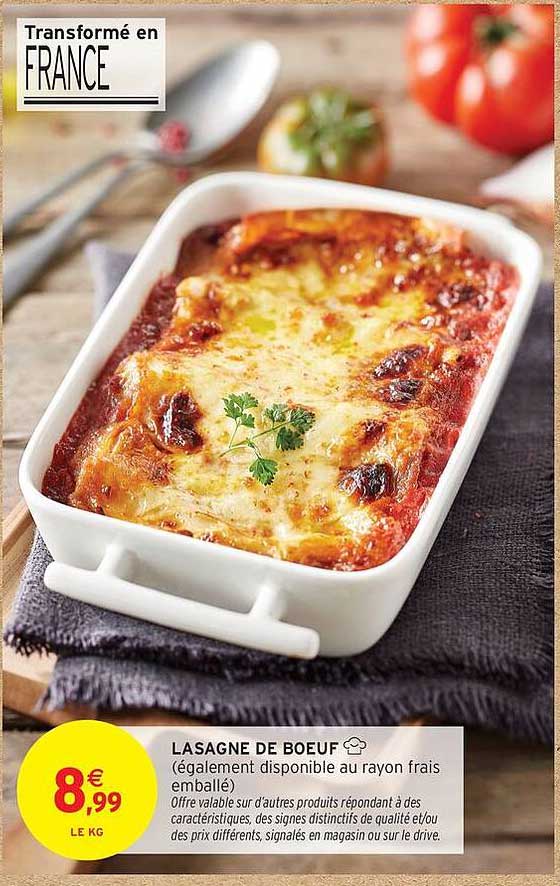LASAGNE DE BOEUF