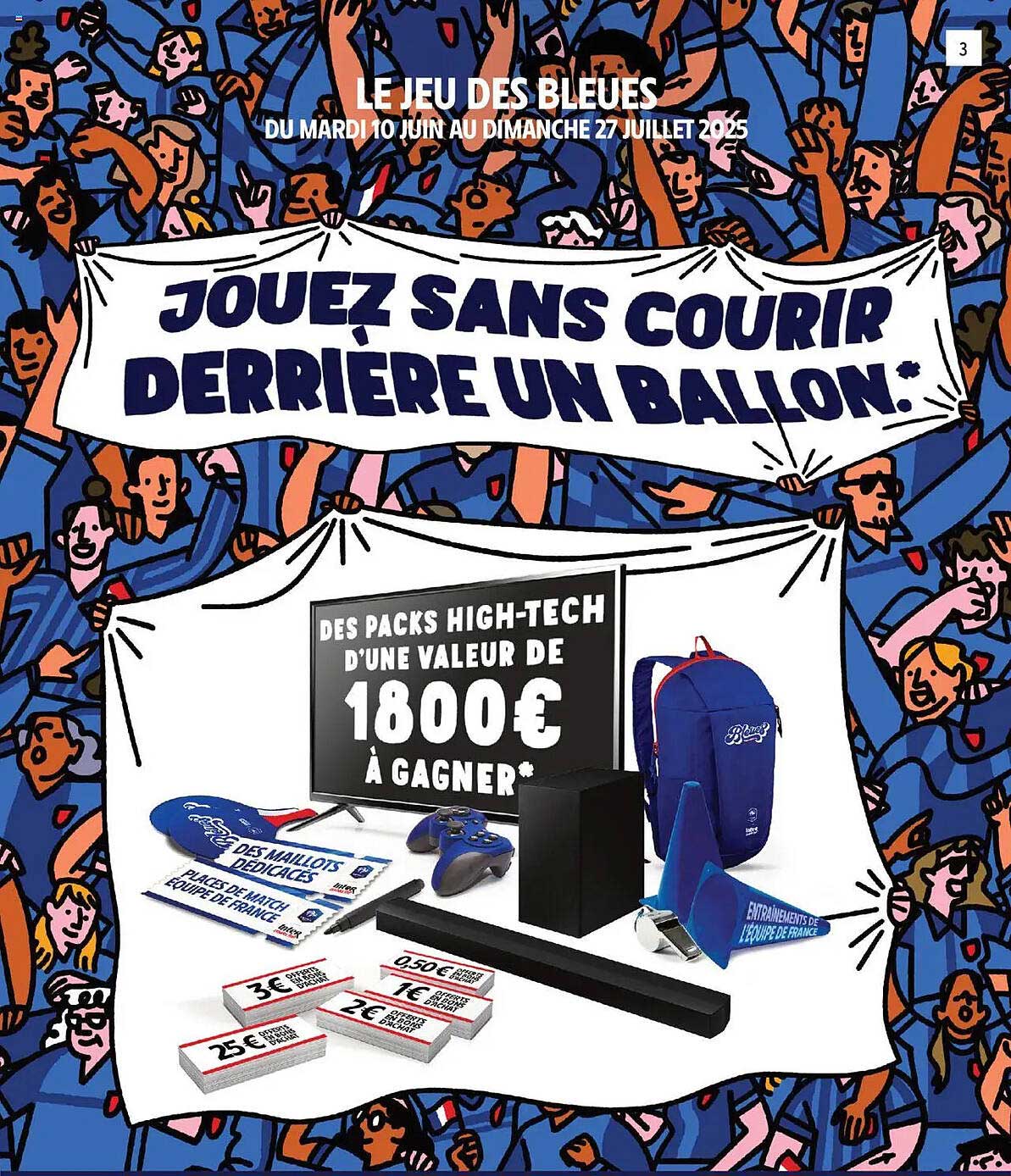 LE JEU DES BLEUES