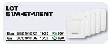 LOT 5 VA-ET-VIENT