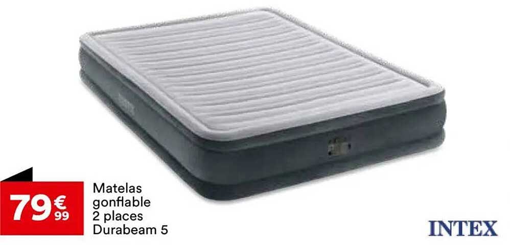 Matelas gonflable 2 places Durabeam 5