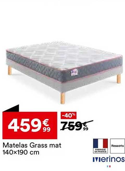 Matelas Grass mat 140x190 cm