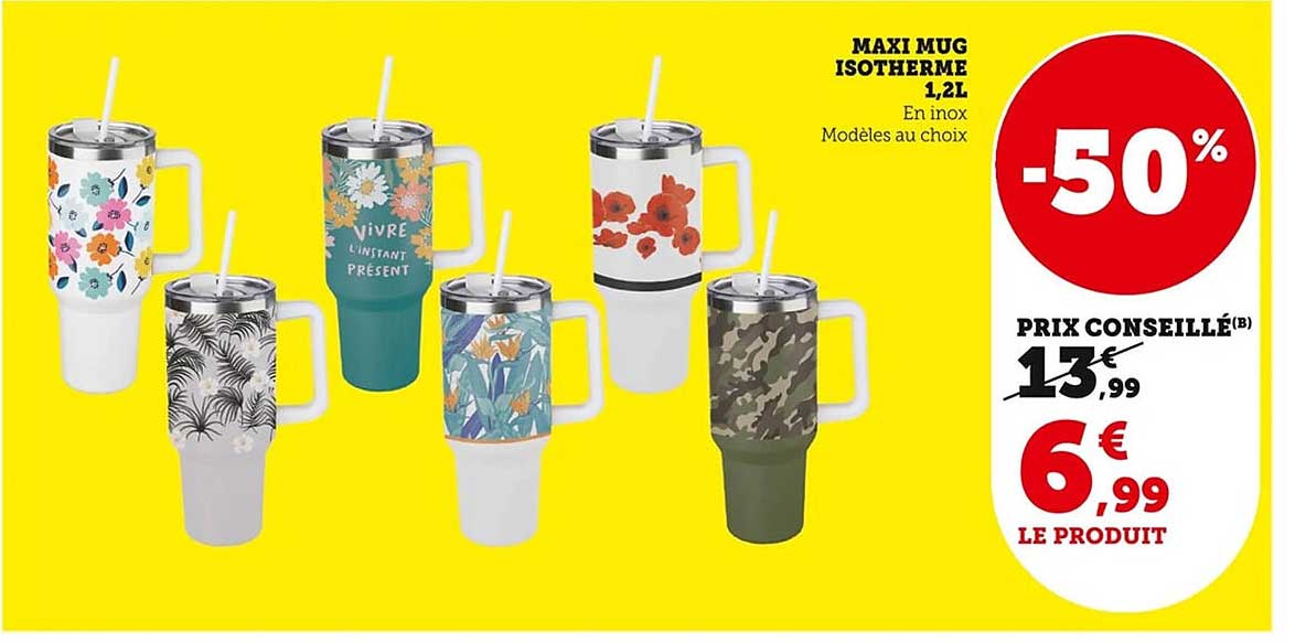 MAXI MUG ISOTHERME 1,2L