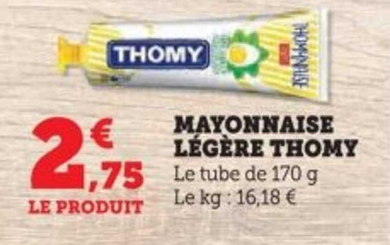 MAYONNAISE LÉGÈRE THOMY