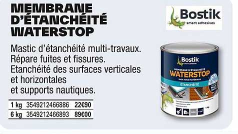 MEMBRANE D’ÉTANCHÉITÉ WATERSTOP