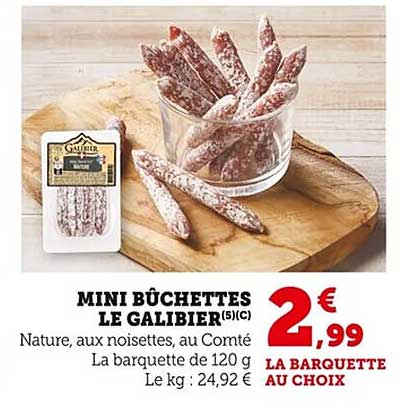 MINI BÛCHETTES LE GALIBIER