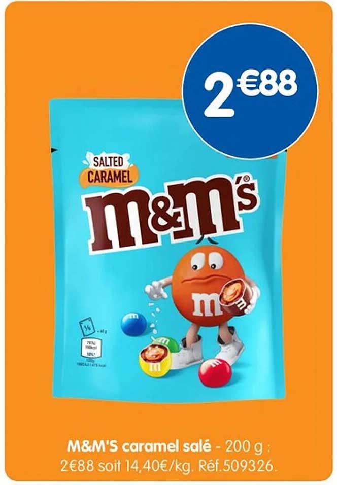 M&M'S caramel salé - 200 g