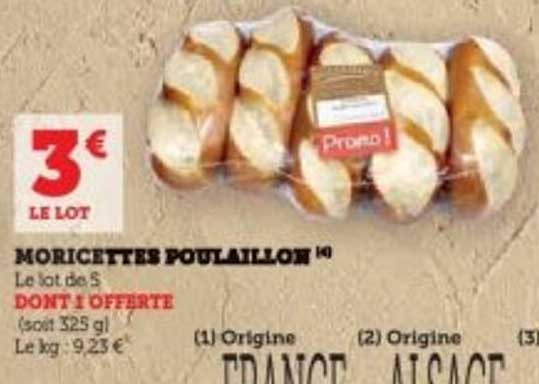 Moricettes Poulaillon