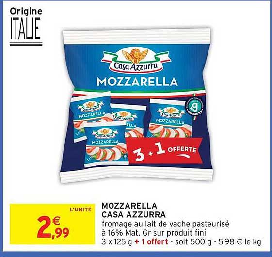MOZZARELLA CASA AZZURRA
