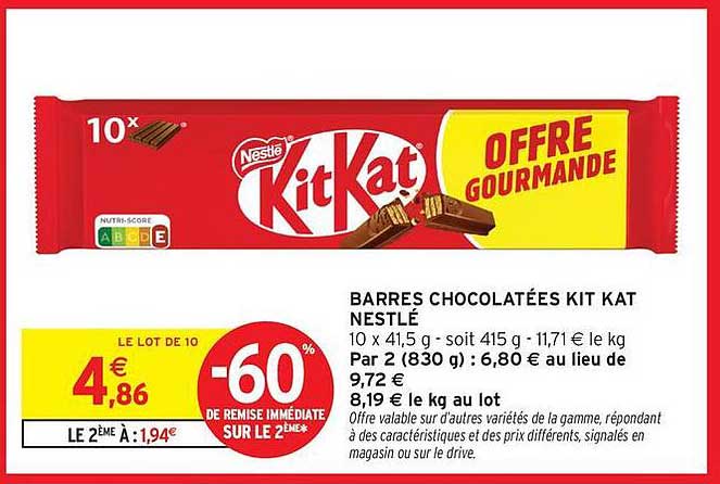 OFFRE GOURMANDE