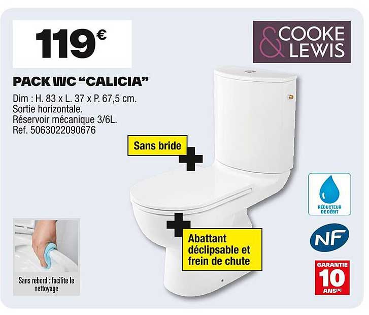 PACK WC "CALICIA"