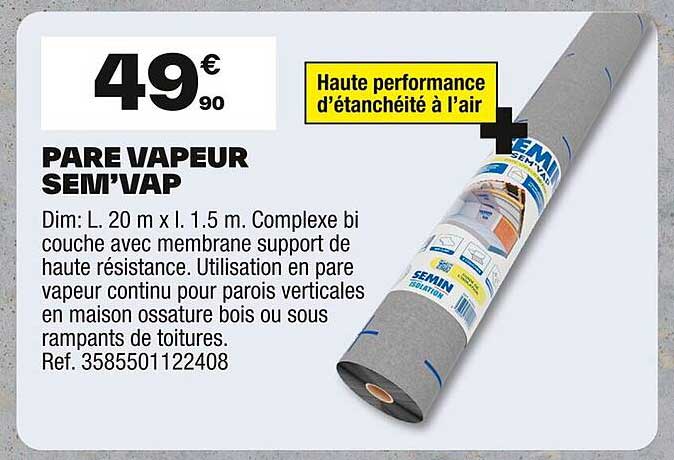 Pare Vapeur SEM’VAP