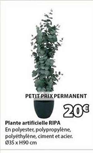 Plante artificielle RIPA