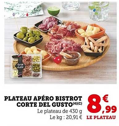 PLATEAU APÉRO BISTROT CORTE DEL GUSTO