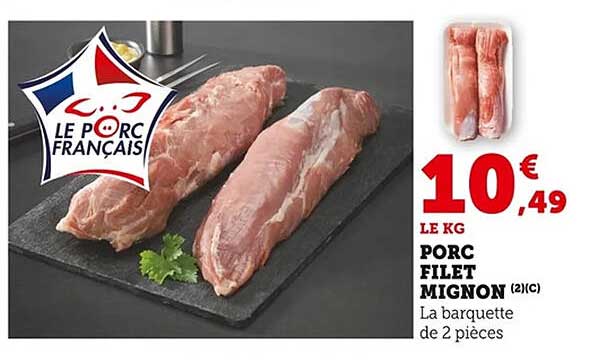 PORC FILET MIGNON (2 pieces)