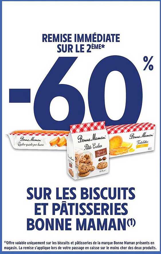 REMBOURSEMENT IMMÉDIAT SUR LE 2ÈME* -60%