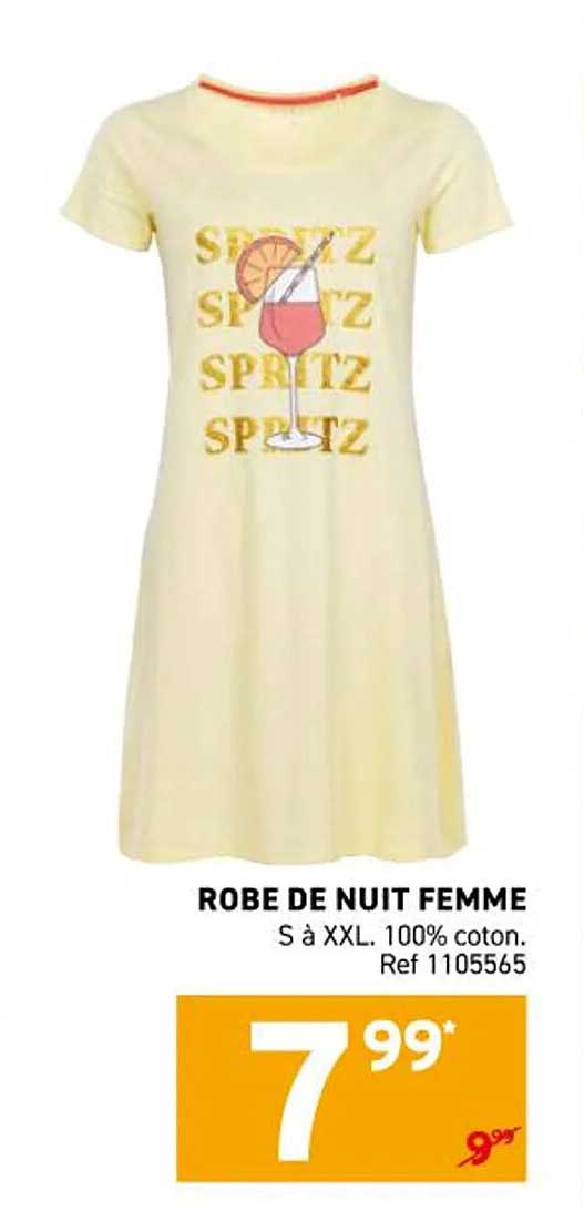 ROBE DE NUIT FEMME