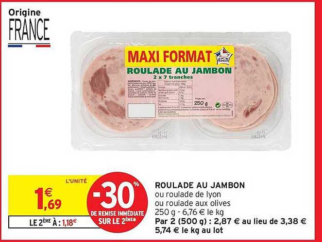 ROULADE AU JAMBON