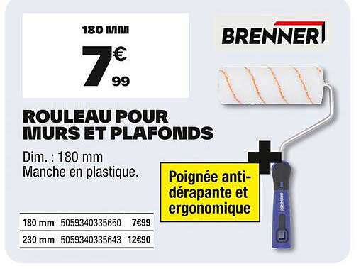 ROULEAU POUR MURS ET PLAFONDS