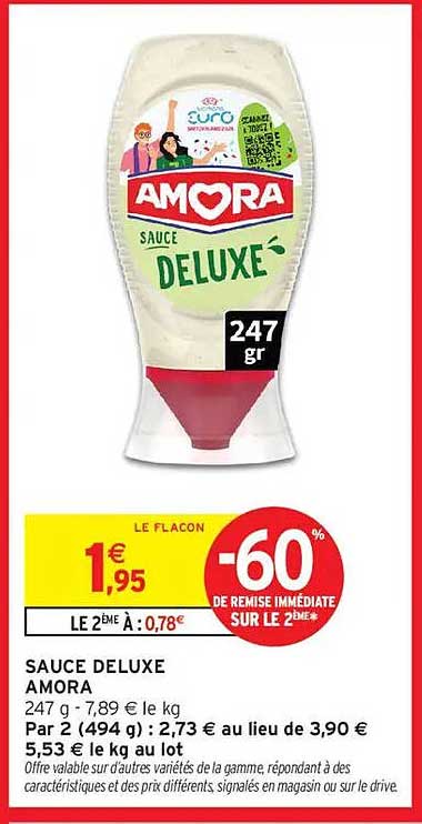 SAUCE DELUXE AMORA