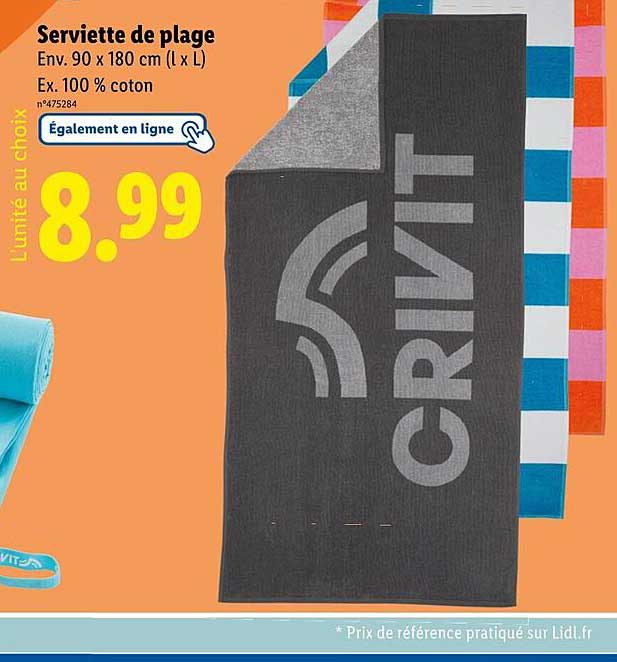 Serviette de plage