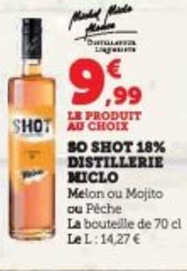 SO SHOT 18% DISTILLERIE MICLO