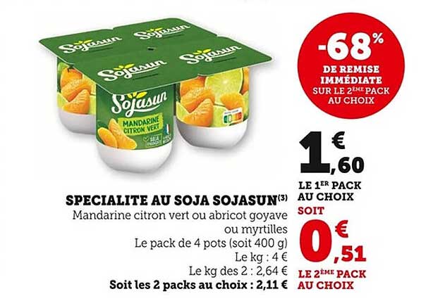 SPECIALITE AU SOJA SOJASUN