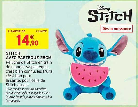 STITCH AVEC PASTÈQUE 25CM
