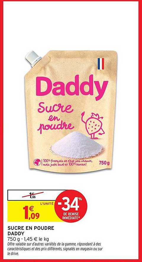 SUCRE EN POUDRE DADDY