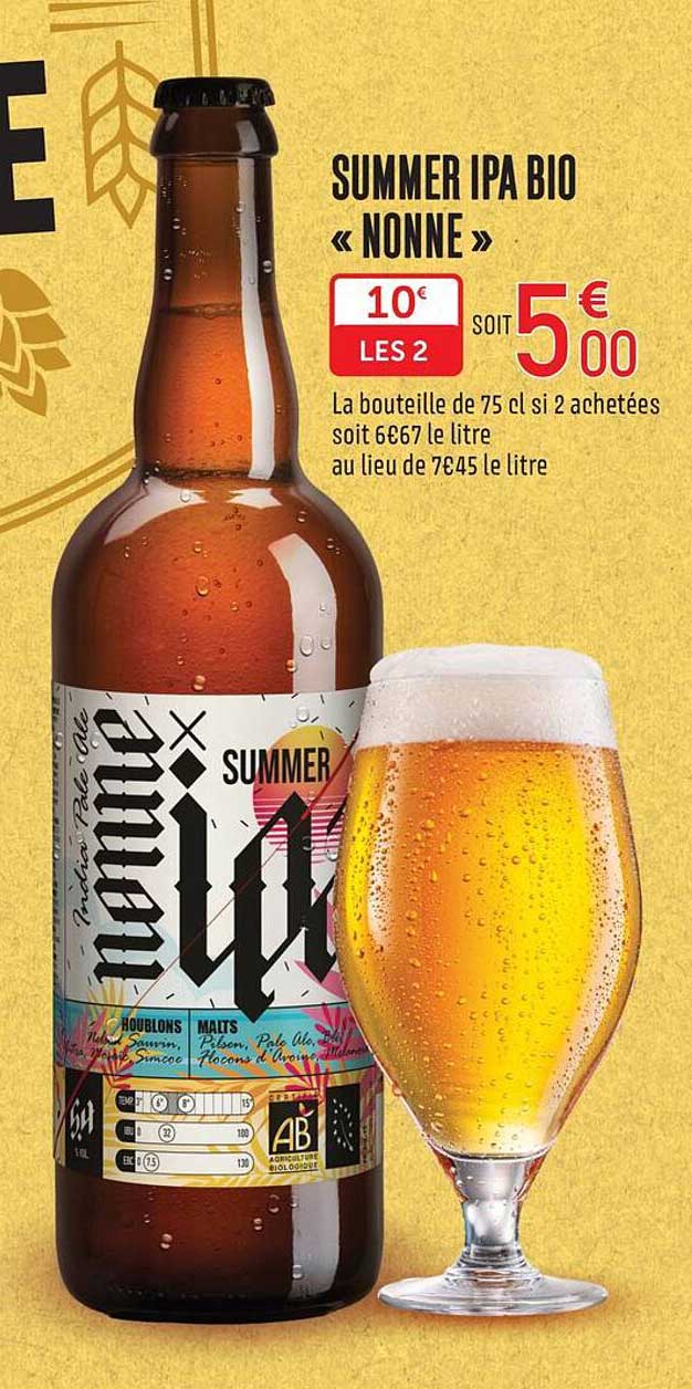SUMMER IPA BIO « NONNE »