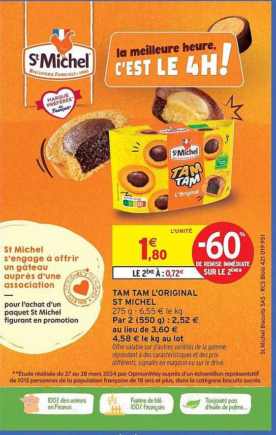 Tam Tam L'original St Michel