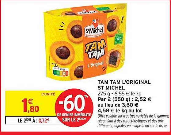 TAM TAM L'ORIGINAL ST MICHEL