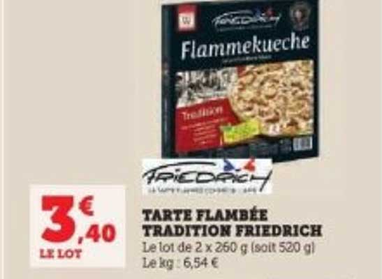 TARTE FLAMBÉE TRADITION FRIEDRICH