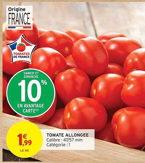 TOMATE ALLONGEE