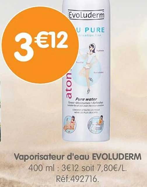 Vaporisateur d'eau EVOLUDERM